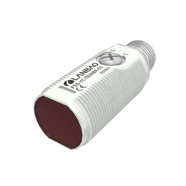 For LANBAO Industrial Automation Sensor M12 Connector NPN NO+NC DC Position Detection Transparent Bottle Detection Sensor