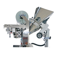 Machine de remplissage, d'emballage et de scellage entièrement automatique à moteur pneumatique pour poudre de thé, avec emballage en bois pour sachets