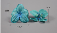18 couleurs 10CM Phalaenopsis tête de fleur artificielle papillon orchidée fleurs bricolage mariage décoration de noël