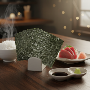 Nori séché et grillé de qualité <span class=keywords><strong>C</strong></span> pour <span class=keywords><strong>sushi</strong></span>, 10 feuilles/paquet |   Prêt à consommer pour les magasins de proximité et la préparation de sushis à la maison - Product Image 2