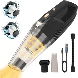 Popular Wireless Vacuum Cleaner Rechargeable Cordless Built-In Battery And Suck Air For Home And Car Use 5500pa