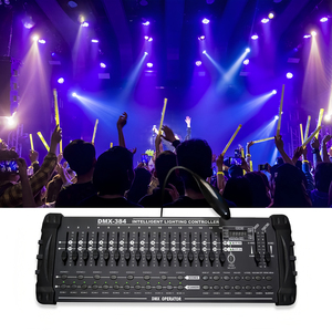 Thông minh <span class=keywords><strong>DMX</strong></span> 384 kênh điều khiển ánh sáng với 16 thanh trượt 384 kênh dimmer - Product Image 1