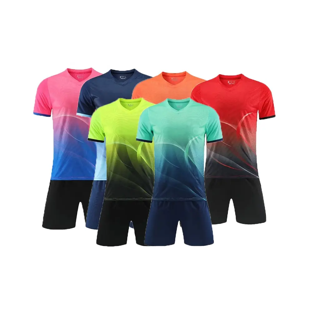 Kit da calcio da uomo personalizzati di alta qualità Jersey Set squadra allenamento calcio indossare maglia calcio calcio