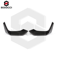 Séparateur inférieur avant de Style MP en Fiber de carbone sec de haute qualité pour BMW F80 M3 F82 F83 M4 Kit d'aile avant de lèvre de pare-chocs de diffuseur