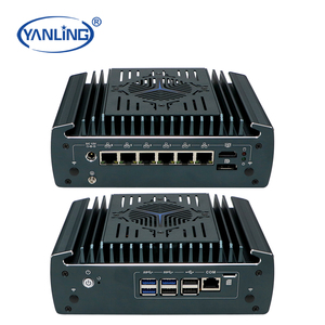 Pemasok dengan reputasi baik 6 LAN Mini PC 12 industri komputer tertanam untuk beberapa Port LAN untuk Firewall VPN - Product Image 3