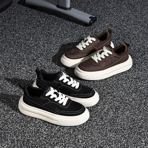 Men's shoes - 2026 thick-soled elevated versatile men's sports and casual shoes, retro style oxfords - Product Image 2