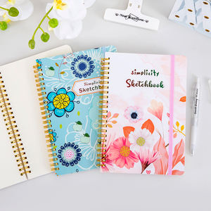 Carnet de croquis d'art personnalisé, couverture rigide, haute qualité, A5, carnet de croquis à l'aquarelle pour étudiants - Product Image 6