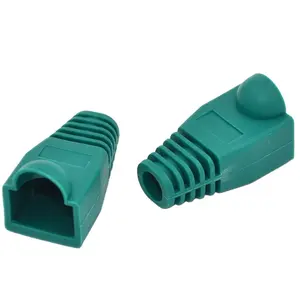 RJ45 Boots ฝาครอบขั้วต่อ RJ45 ปลั๊กบูตแบบโมดูลาร์ ปลั๊กบูตขั้วต่อ RJ45