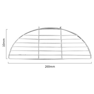 Colador de Aceite de Acero Inoxidable de 260 mm, Soporte Lateral Semicircular para Olla, Accesorio de Cocina Duradero - Product Image 1