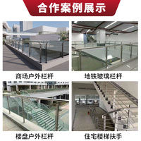 Barres transversales modernes en acier inoxydable personnalisées pour garde-corps d'escalier, poteaux/tuyaux de sécurité durables de haute qualité pour extérieur – Vente chaude