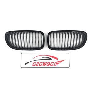 E90 LCI Ersatz-Nierengrill aus Carbonfaser, Frontstoßstange, Einzelsteg, schwarzer Kühlergrill für BMW 3er E90 2009–2012 - Product Image 6