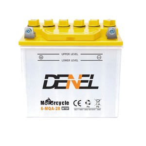 Batería de Motocicleta AGM DENEL Nueva, Seca y Cargada, 12V 28Ah, Arranque Rápido, Garantía de 12 Meses, <span class=keywords><strong>Precio</strong></span> de Fábrica, ABS Blanco - Product Image 2