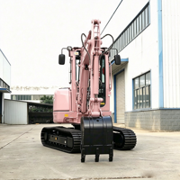 Livraison gratuite Euro5 CE EPA 3.5 T Mini-excavatrice compacte, mini-pelleuse hydraulique sur chenilles, petite excavatrice pour travaux industriels et aménagement paysager