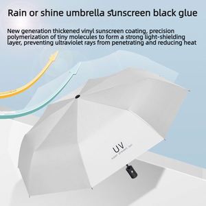 Parapluie de voyage promotionnel pliable automatique à 8 baleines, imperméable, anti-UV, personnalisable avec logo OEM, vente en gros d'usine - Product Image 3