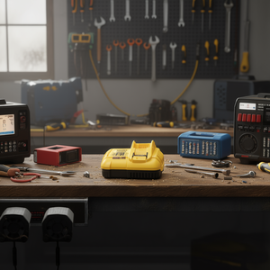 Chargeur de batterie DeWalt 18V 54V 8.0A Lithium-Ion pour outils électriques - Product Image 3