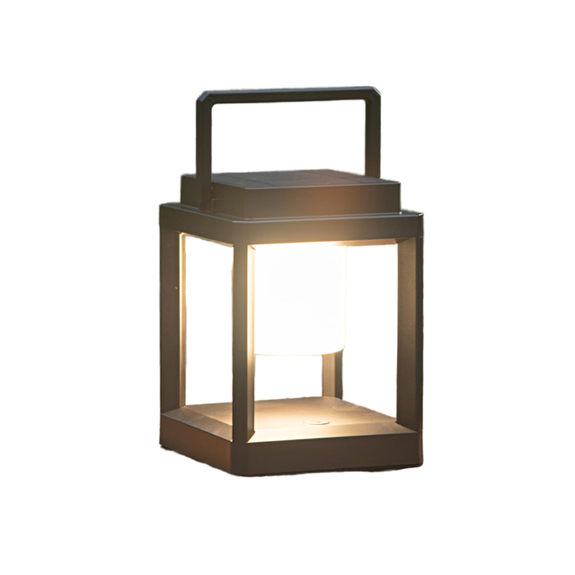 Hot Sale IP44 Waterproof Outdoor Patio LED Solar Lights 3000K with CRI 80 Dimmable AAA Battery Portable Rechargeable for Gardens
