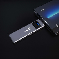 Memoria USB a granel personalizada con cifrado de impresión dactilar 128GB 256GB 512GB 1TB 2TB Capacidades Logotipo personalizado