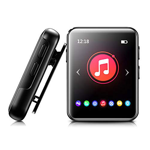 2024 Mini Hi-Res Audio Walkman Portable 64GB USB MP3 Player with Full Touch Screen Headphone Style & Memory Card Support