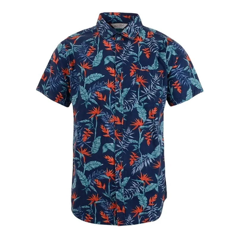 Factory Direct Wholesale New Design Sweet Hawaiian Island Style Shirts