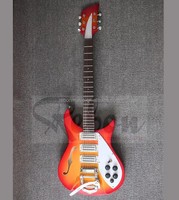 Weifang Rebon 6 String Ricken 325 Electric Guitar in Cherry Sunburst Colour