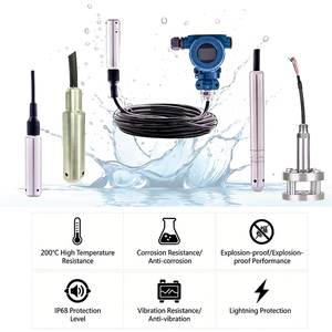 Sensor de Nivel a Prueba de Explosiones con Certificación CE, Transmisor de Nivel de Agua de Silicio Difuso de Acero Inoxidable para Petróleo y Químicos - Product Image 6