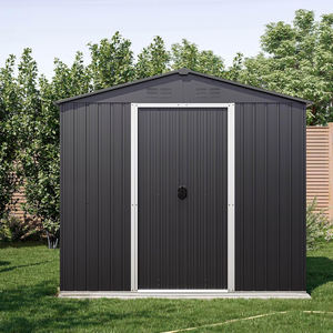 Telaio in acciaio zincato spazio per lo stoccaggio esterno in metallo Utility Tool House per giardino Patio prato - Product Image 4