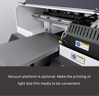 Base de impresora irect ALE 2 A3, cabezal i1600 de 2400dpi, LED UV de tinta blanca
