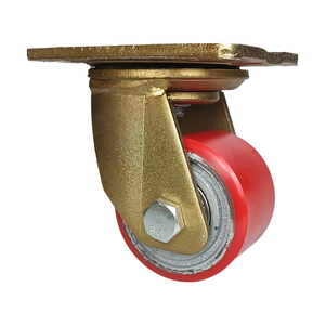 Weihang casteiro, roda rotatória de 3 polegadas estilo europeu resistente de alta qualidade industrial castor de uretano - Product Image 1