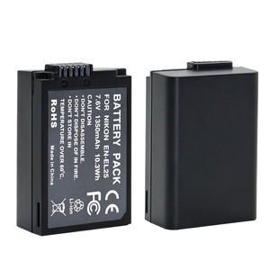 EN-EL25 1350mAh Battery for Nikon Z30 ZFC Z50 Mirrorless <b>Camera</b> CE RoHS Certified Wholesale Bulk 0-Cycle Top Cell - Product Image 1