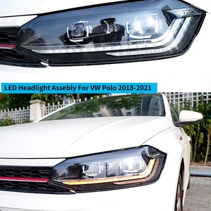 WINAUTO Plug Play gruppo faro LED DRL per <span class=keywords><strong>Volkswagen</strong></span> <span class=keywords><strong>POLO</strong></span> 2019 2020 <span class=keywords><strong>2021</strong></span> nuova generazione proiettore per una maggiore visibilità - Product Image 2