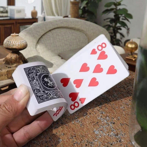 Vente <span class=keywords><strong>en</strong></span> gros de cartes à jouer écologiques épaissies durcies et incassables pour la maison Poker Fighting Landlord Chess-Papier à usage spécial - Product Image 6