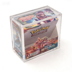 กล่องอะคริลิคกันรังสียูวีสำหรับใส่การ์ด TCG แบบสั่งทำจากโรงงาน พร้อมฝาปิดแม่เหล็ก - Product Image 1