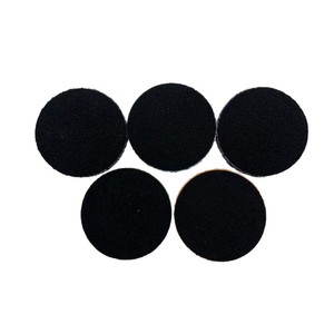 Disque de ponçage en nylon pour polissage de métal, 125 mm, diamant noir, fixation auto-agrippante en velours, fourni par l'usine - Product Image 1
