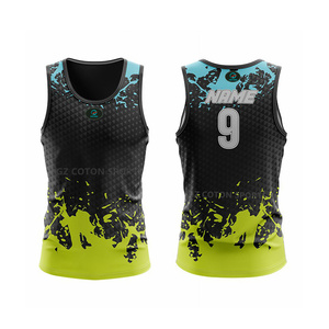 Groothandel Alle Jersey Custom Touch Voetbal Rugby Singlet Ademend Heren Touch Rugby Jersey Sublimatie Afdrukken 100% Polyester - Product Image 6