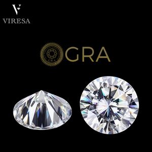 Groothandel Def/Gh Kleur 3.0Mm-15Mm Vvs <span class=keywords><strong>Moissanite</strong></span> Pass Diamant <span class=keywords><strong>Tester</strong></span> <span class=keywords><strong>Moissanite</strong></span> Stenen Met Certificaat Losse <span class=keywords><strong>Moissanite</strong></span> Stenen - Product Image 3