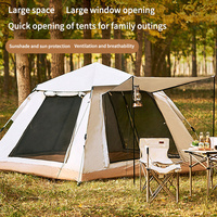 Tentes dôme pop-up coupe-vent de bonne qualité, randonnée, installation facile, grande tente de camping simple pour l'extérieur