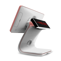 Monitor de Pantalla Dual Sinmar Todo en Uno, Punto de Venta, Pantalla para Clientes, Android Windows, Monitor Táctil POS