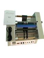 Mini machine à découper, à refendre et à rembobiner pour rouleaux de feuille de gaufrage à chaud