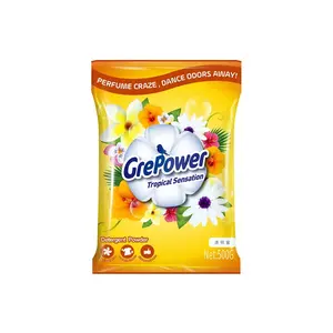 China Factory's Perfumed Disposable Laundry Washing <strong>Powder</strong> Mild Cleaning Detergent for Clothes Not Hurt Hands - Product Image 2