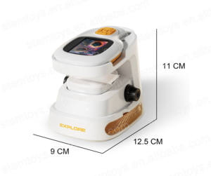 Microscopio de Observación de Insectos Portátil <span class=keywords><strong>STEM</strong></span>, Juguete Educativo de Ciencia, Base de Plástico Ecológico, para Niños Mayores de 6 Años, HTF - Product Image 1