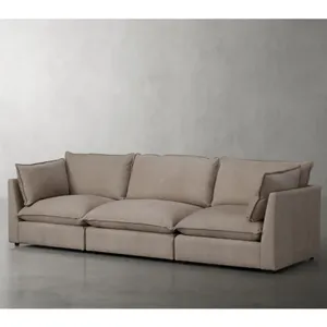 أريكة 3 مقاعد جلدية عصرية مريحة عصرية تصميم جديد أنيق صنع في الصين