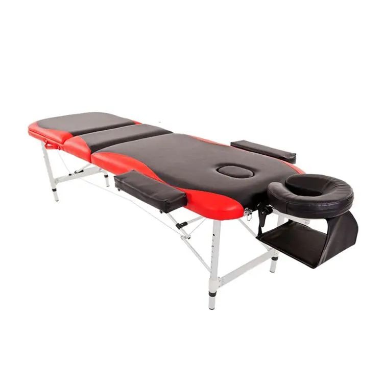 Taşınabilir katlanır dayanıklı yüksek kalite ucuz masaj sedye rahatlatıcı vücut masaj yatağı yüz Spa SPA masa masaj masası