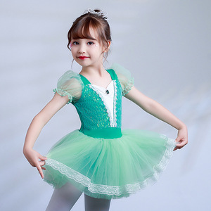 Costume da Ballo in Tulle per Bambine, Abito Estivo da Ballerina Stile Fiabesco per Spettacoli - Product Image 2