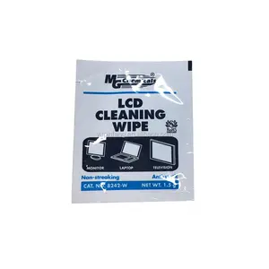 Multi purpose LCD cleaning screen wipes