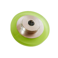 Roue de mesure à encodeur PU haute précision 100/250/300/200 mm, roue de mesure à noyau en aluminium