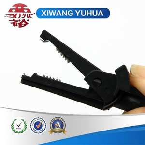 20A rojo + negro 80mm <span class=keywords><strong>cocodrilo</strong></span> coche caravana Van batería prueba plomo Clips mejor promoción pinzas de <span class=keywords><strong>cocodrilo</strong></span> conector enchufe de alimentación - Product Image 5