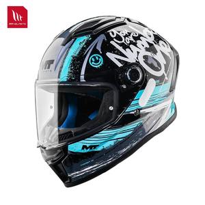 หมวกกันน็อค MTHelmets รุ่น Unisex ABS Stinger 2 แบบเต็มใบ มาตรฐาน ECE R22.06 ระบบปลดเร็ว คุณภาพสูง สำหรับขี่มอเตอร์ไซค์บนถนน ใช้ได้ทุกฤดู รุ่นใหม่ - Product Image 4