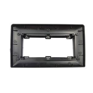Cadre Radio pour <span class=keywords><strong>TOYOTA</strong></span> <span class=keywords><strong>Auris</strong></span> 2006-2012 stéréo GPS lecteur DVD installation panneau bordure plaque frontale kit de montage sur le tableau de bord plaques frontales - Product Image 1