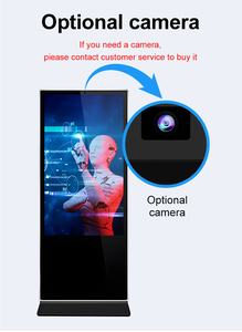 Máquina de publicidad vertical de pie de 43/55/65 pulgadas, pantalla LCD táctil, reproductor HD de red de vídeo - Product Image 6