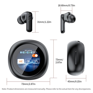 Nuevos Auriculares In-Ear LX-30 ENC Tws con Logotipo Personalizado, Auriculares Inteligentes con Pantalla Táctil para Música y Juegos - Product Image 6